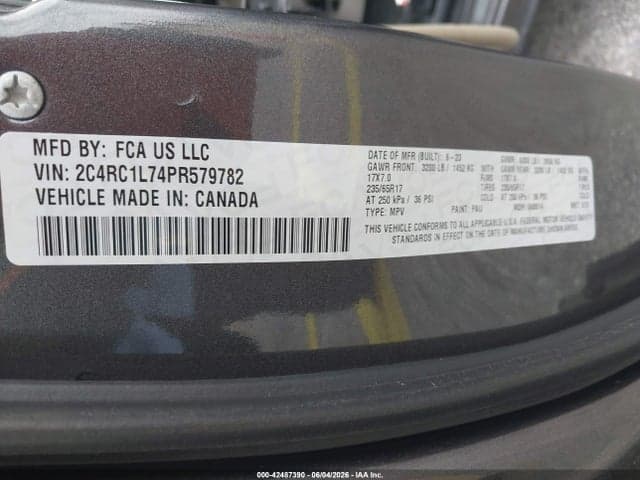 2023 CHRYSLER PACIFICA HYBRID TOURING L 9