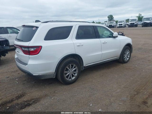 2017 DODGE DURANGO SXT 4