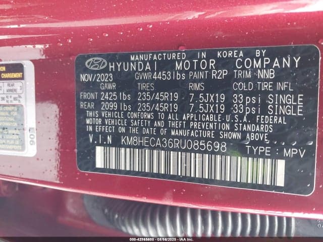 2024 HYUNDAI KONA LIMITED 9