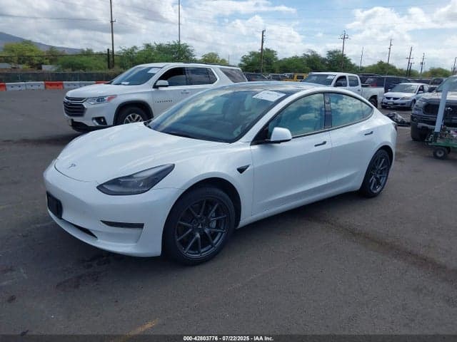2021 TESLA MODEL 3 STANDARD RANGE PLUS REAR-WHEEL DRIVE 2