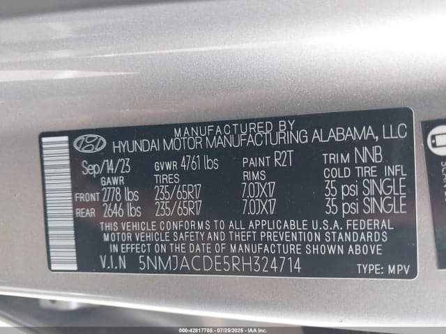 2024 HYUNDAI TUCSON SE 9
