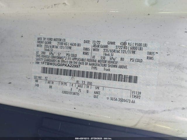 2023 FORD TRANSIT-350 CARGO VAN 9