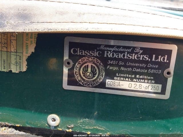 1982 SPECIAL ROADSTER (KIT CAR) 9