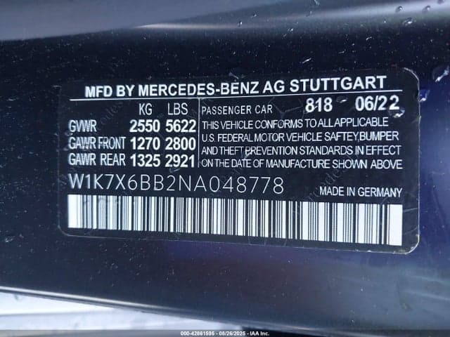 2022 MERCEDES-BENZ AMG GT 53 4-DOOR COUPE 9