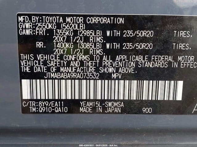 2024 SUBARU SOLTERRA LIMITED 9