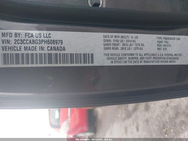 2023 CHRYSLER 300 300S 9