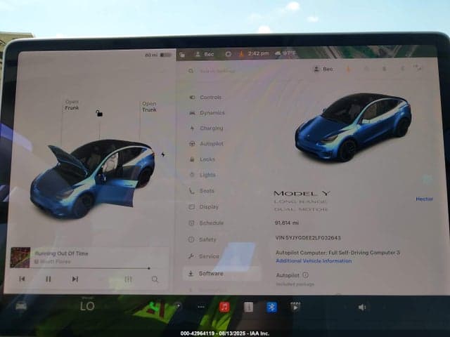 2020 TESLA MODEL Y LONG RANGE DUAL MOTOR ALL-WHEEL DRIVE 7