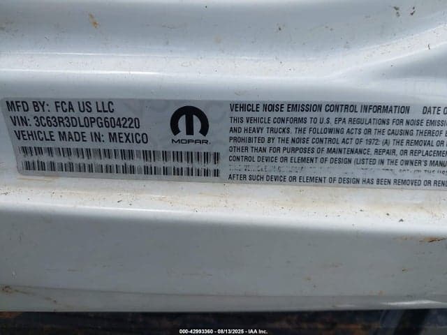 2023 RAM 3500 BIG HORN 4X4 6'4 BOX 8