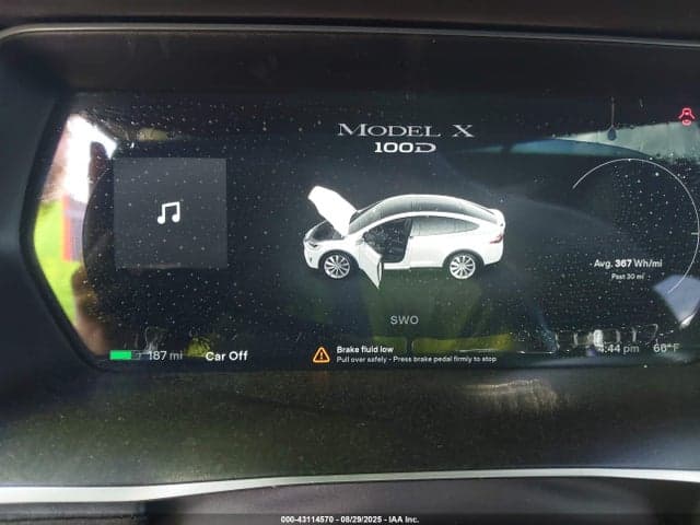 2017 TESLA MODEL X 100D/75D/90D 18