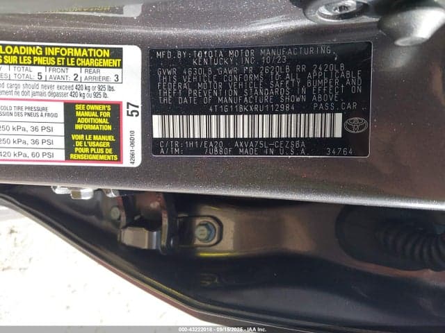 2024 TOYOTA CAMRY SE 9