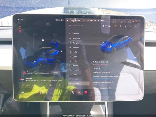 2018 TESLA MODEL 3 LONG RANGE/PERFORMANCE 7