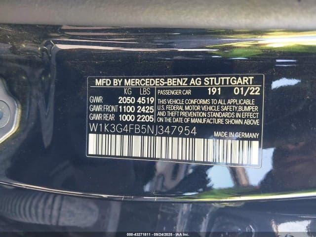 2022 MERCEDES-BENZ A 220 4MATIC 9