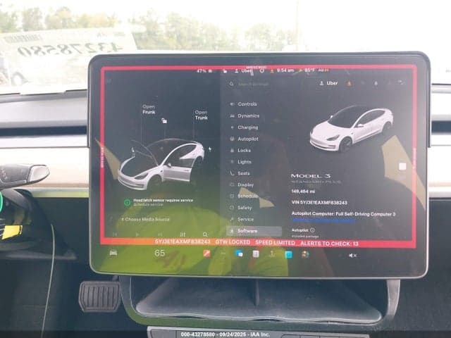 2021 TESLA MODEL 3 STANDARD RANGE PLUS REAR-WHEEL DRIVE 19