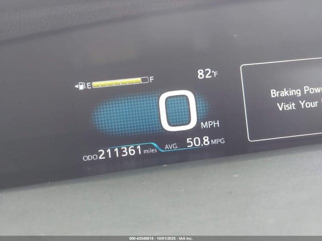 2017 TOYOTA PRIUS FOUR/FOUR TOURING/ONE/THREE/THREE TOURING/TWO/TWO ECO 7