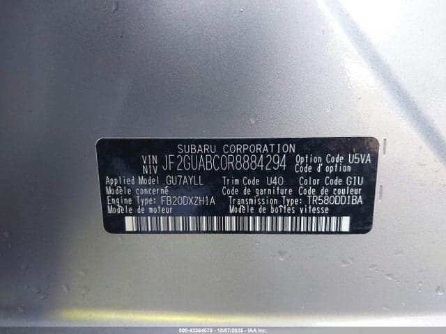 2024 SUBARU CROSSTREK 17