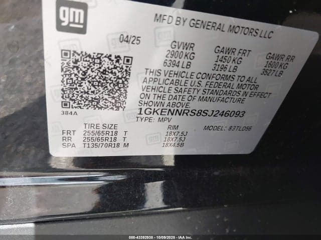 2025 GMC ACADIA AWD ELEVATION 9