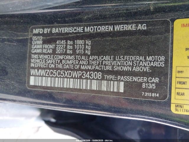 2013 MINI COUNTRYMAN COOPER 9