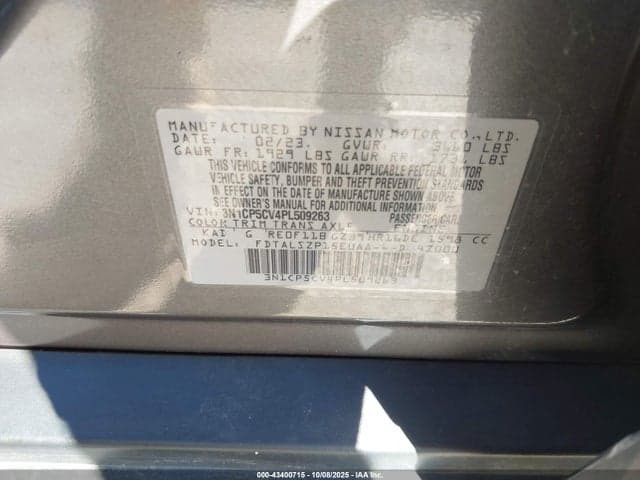 2023 NISSAN KICKS SV XTRONIC CVT 9