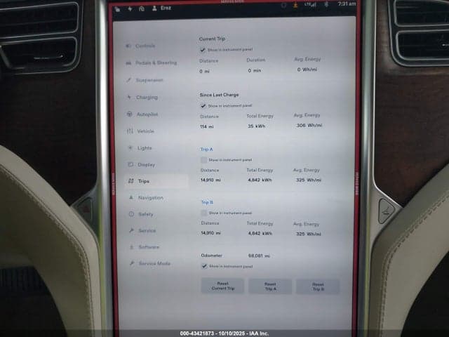 2018 TESLA MODEL S 7
