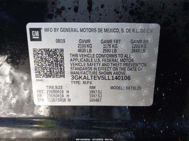 2020 GMC TERRAIN AWD SLE 9
