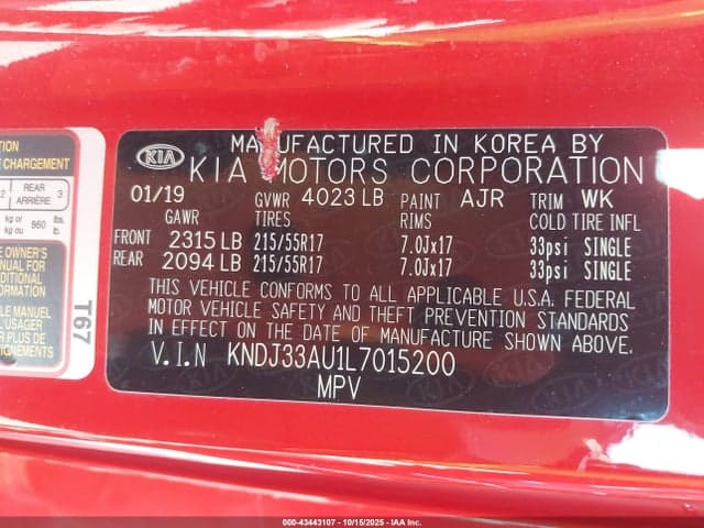 2020 KIA SOUL EX 9