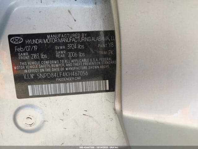 2019 HYUNDAI ELANTRA SEL 9