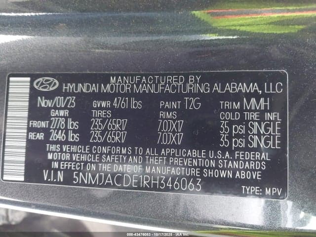 2024 HYUNDAI TUCSON SE 9