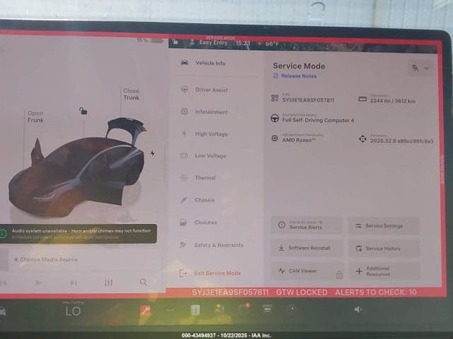 2025 TESLA MODEL 3 LONG RANGE REAR-WHEEL DRIVE 7
