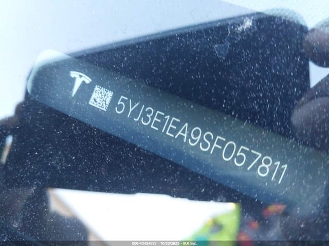 2025 TESLA MODEL 3 LONG RANGE REAR-WHEEL DRIVE 9