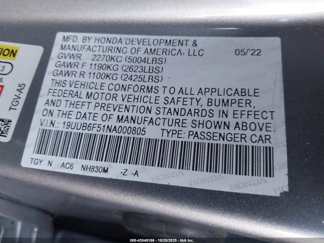 2022 ACURA TLX A-SPEC PACKAGE 9
