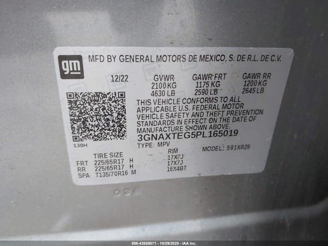 2023 CHEVROLET EQUINOX AWD 2FL 9