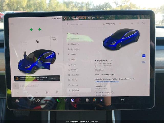 2019 TESLA MODEL 3 LONG RANGE/PERFORMANCE 7