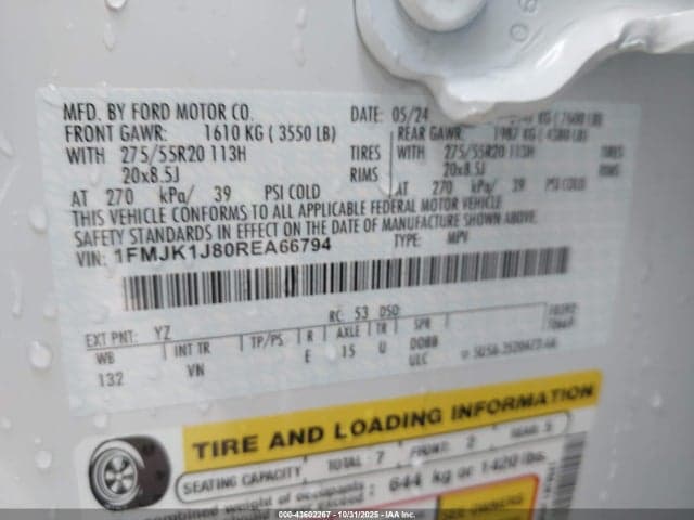 2024 FORD EXPEDITION XLT MAX 9