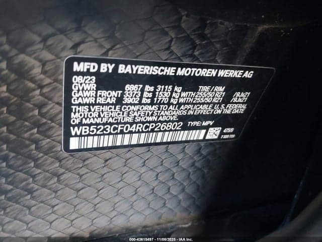 2024 BMW IX XDRIVE50 9