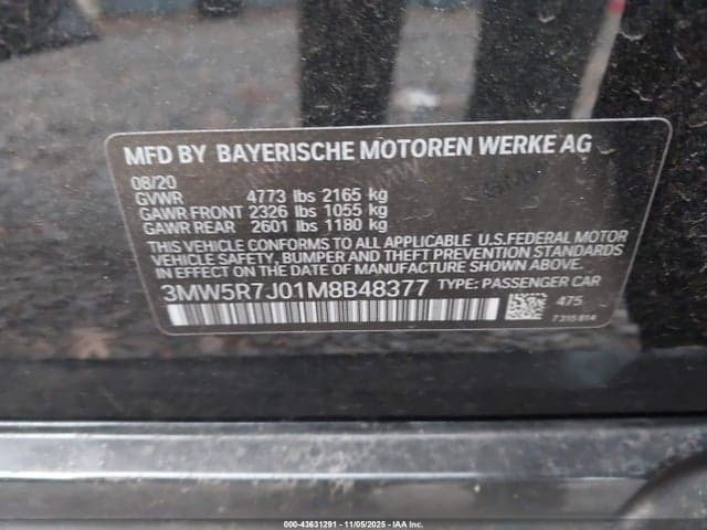 2021 BMW 330I XDRIVE 9