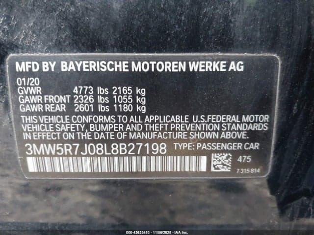 2020 BMW 330I XDRIVE 9