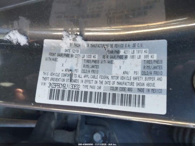 2020 MAZDA MAZDA3 SELECT PACKAGE 9