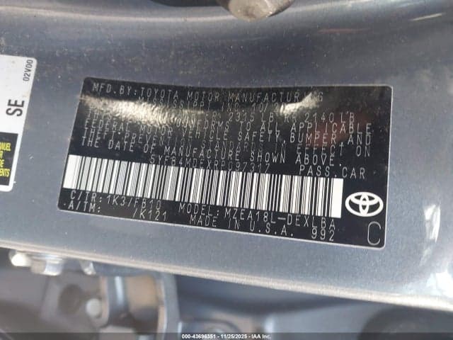 2024 TOYOTA COROLLA LE 9
