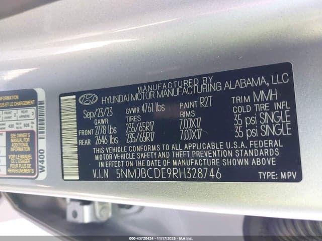2024 HYUNDAI TUCSON SEL 9