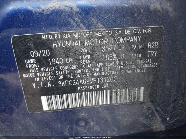 2021 HYUNDAI ACCENT SE 9