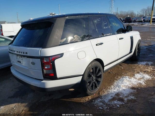2017 LAND ROVER RANGE ROVER 5.0L V8 SUPERCHARGED 4