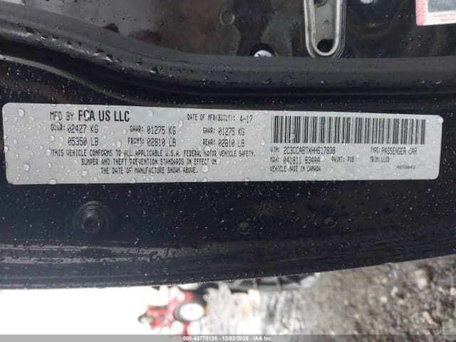 2017 CHRYSLER 300 300S 9
