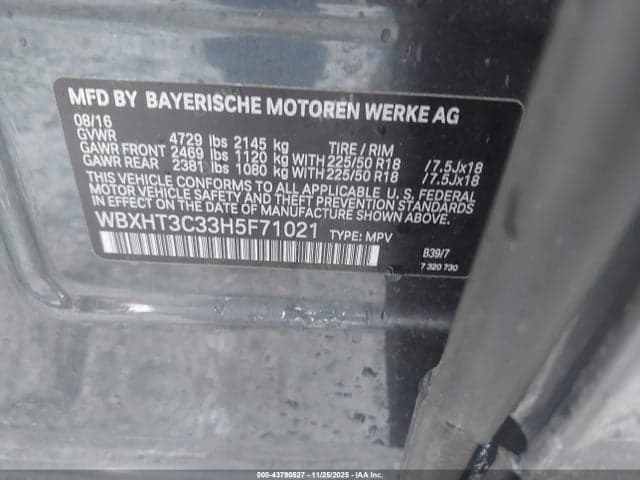 2017 BMW X1 XDRIVE28I 9