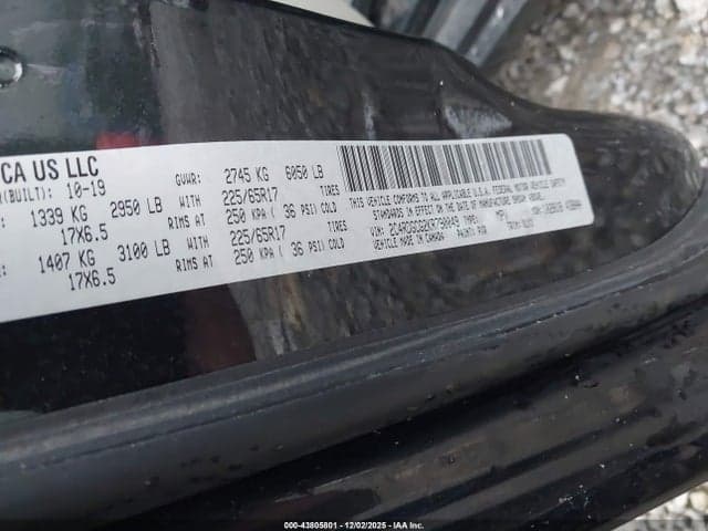2019 DODGE GRAND CARAVAN SXT 9