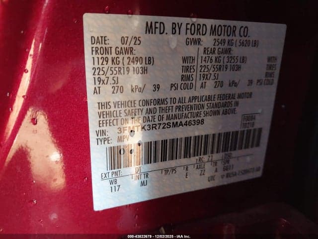 2025 FORD MUSTANG MACH-E PREMIUM 9