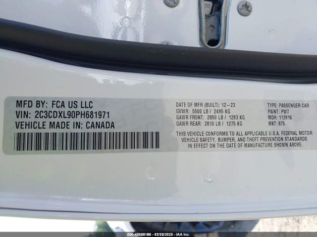2023 DODGE CHARGER SRT JAILBREAK 9