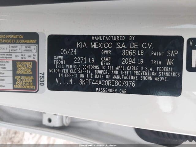 2024 KIA FORTE GT 9