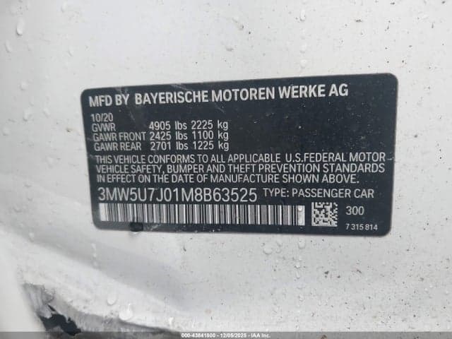 2021 BMW 3 SERIES M340I 9