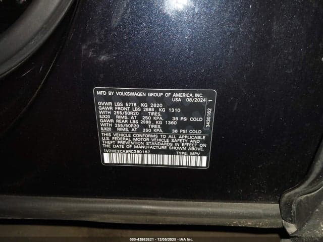 2024 VOLKSWAGEN ATLAS CROSS SPORT 2.0T SE W/TECHNOLOGY 9