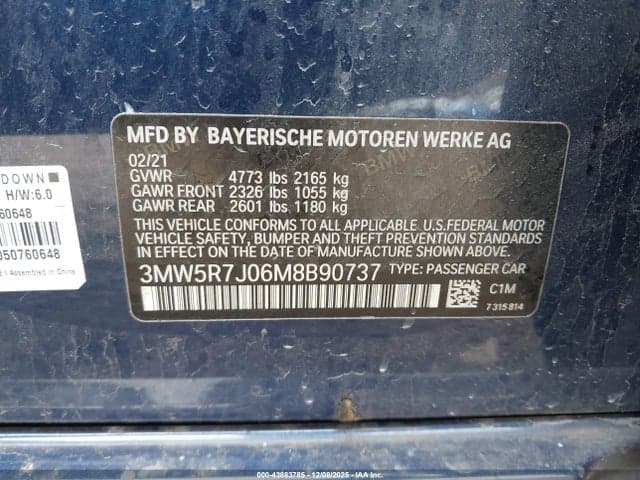2021 BMW 330I XDRIVE 9
